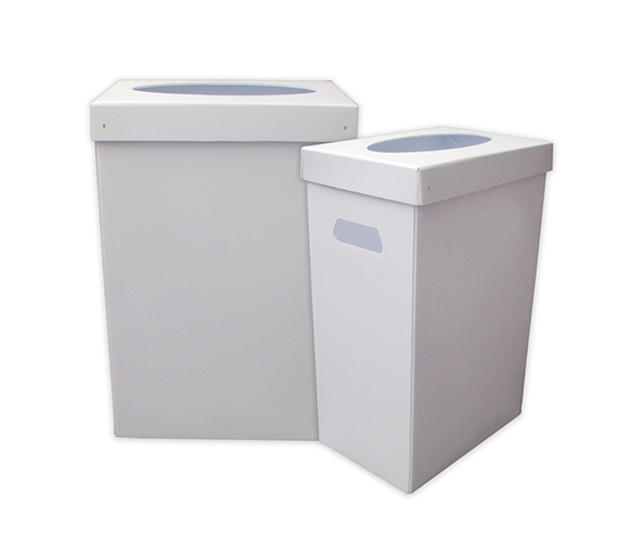 Coroplast Plastic Recycle Bin