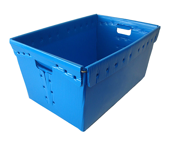 Nestable Correx Plastic Postal Tote