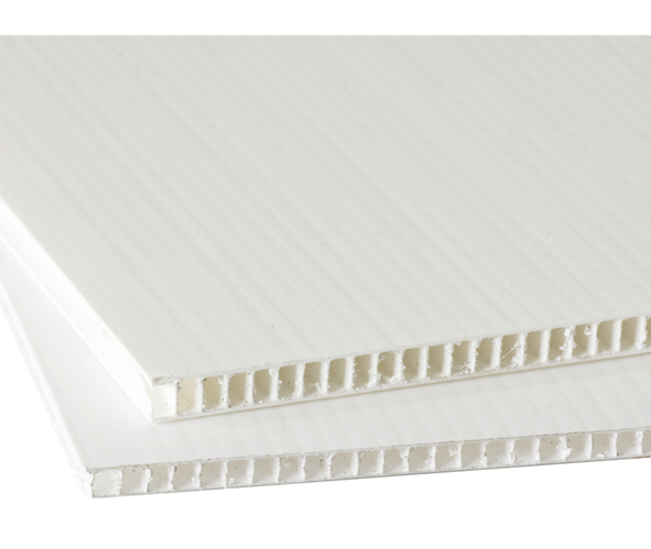 Translucent Fluted Corrugated Plastic Sheet