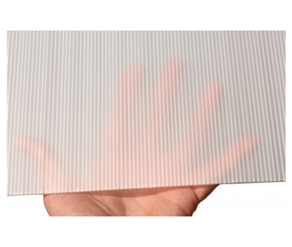 Translucent Fluted Corrugated Plastic Sheet